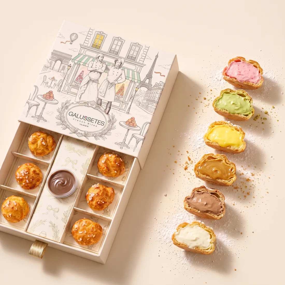 GALUSSETES box of 6